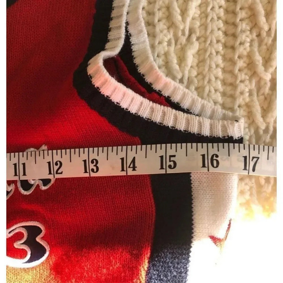 Vintage S4 Her Women’s Medium Atlanta Hawks #3 Sweater Jersey Dress Midi XS smal - Picture 9 of 10